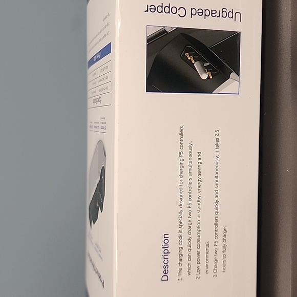 The P5 charging stand is brand new and never open - Picture 4 of 5
